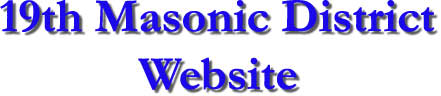 19th Masonic District

Website