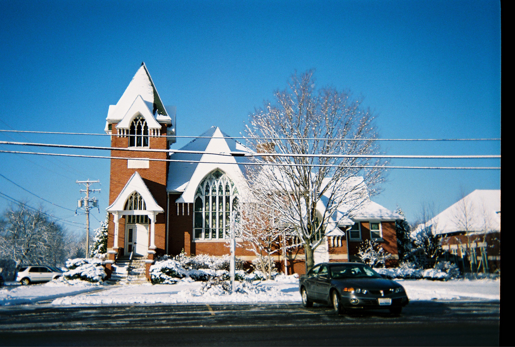 Another view of the Methodest church.