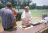 The master chef prepares his main dish