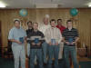The new brothers and their coaches...