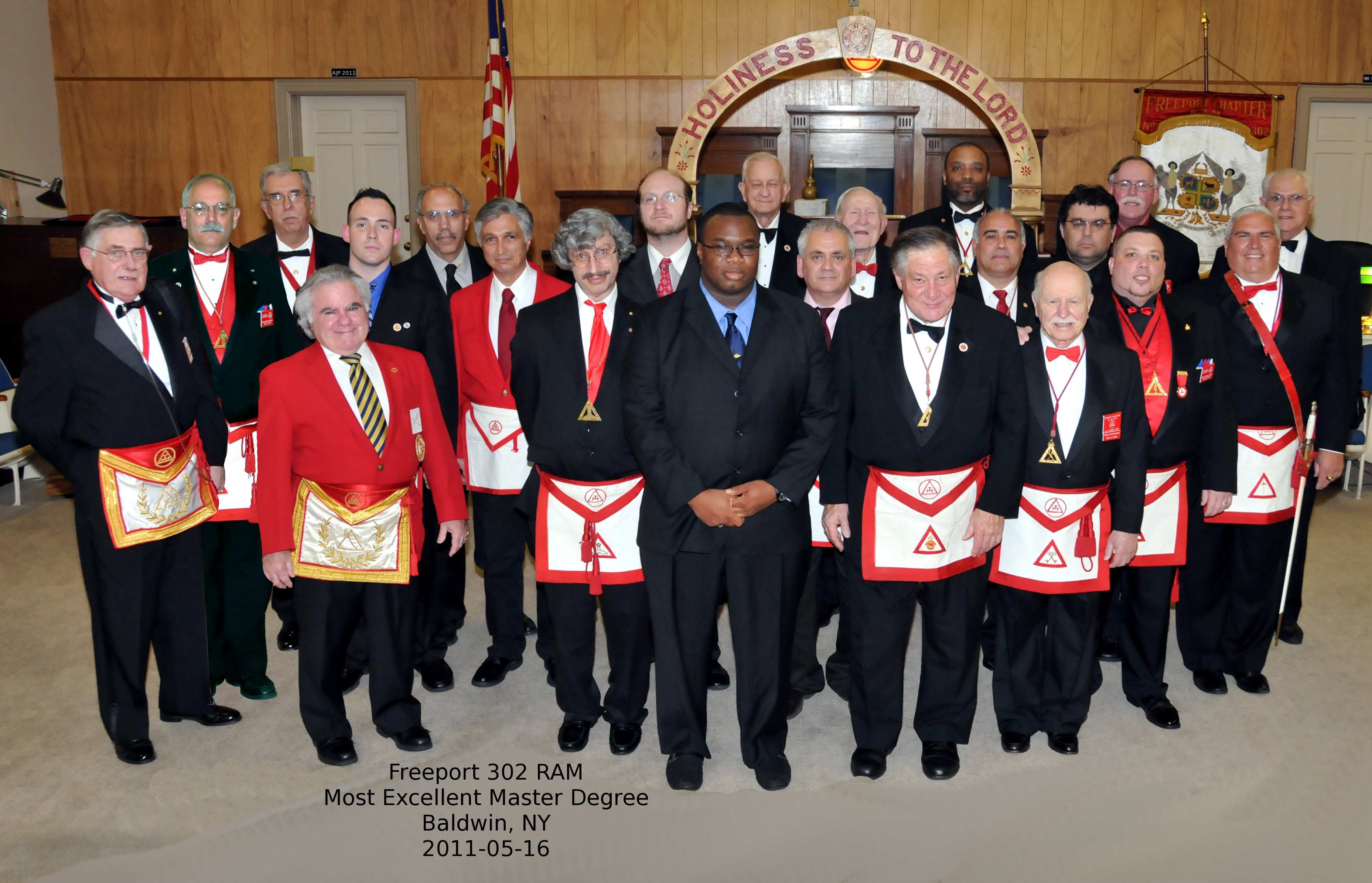 Freeport Chapter 302 Most Excellent Master Degree