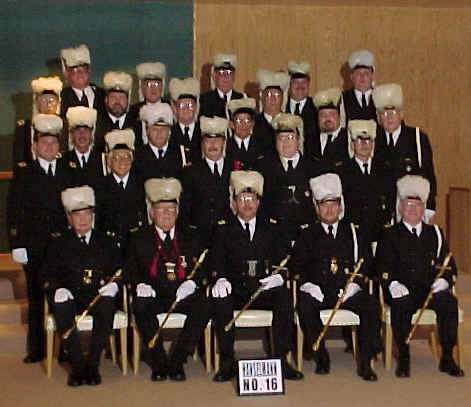 Hanselmann Commandery's 1999 Drill Team