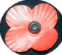 A Modern Remembrance Day Poppy