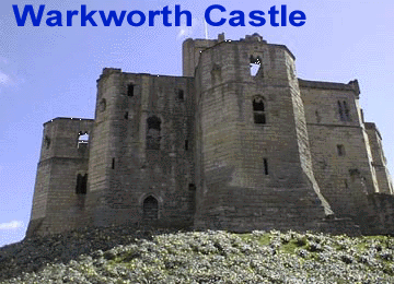  This is a photo of Warkworth Castle. One of the many castles found in Northumberland