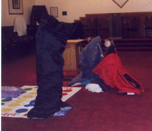 Sleeping Bag Race