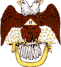 The Double Headed Eagle, representing the 32nd degree of Scottish Rite Masonry