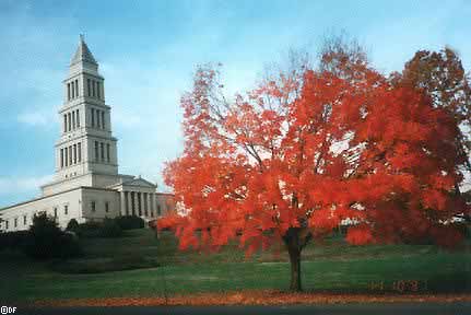 Late fall at the George Washington Masonic National Memorial, Alexandria, Virginia, U.S.
