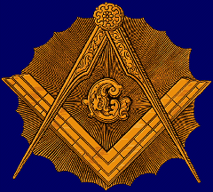 Square and compass surrounding the letter G -- used by permission of the Grand Lodge of British Columbia
