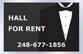 Hall For Rent