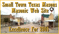 Small Town Texas Masons