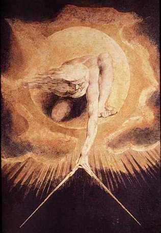   and in His hand 
He took the Golden Compasses, prepared In Gods Eternal store, to circumscribe 
This Universe, and all created things John Milton (1608-1674),  Paradise lost 