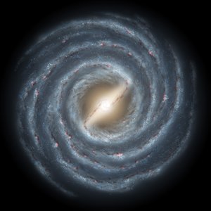 NASA artists conception of the Milky Way Galaxy