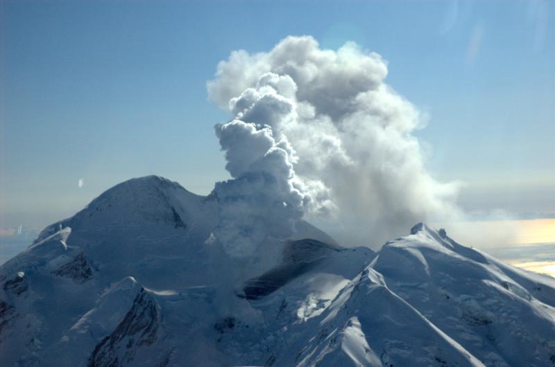 Mount Redoubt in Alaska, USA