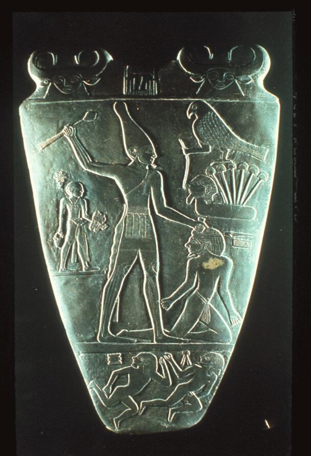 Narmer palette side 1