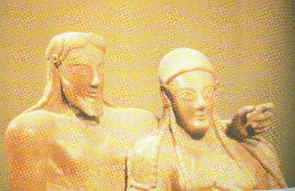 Atlantian (Etruscan) Couple - 7th century BC