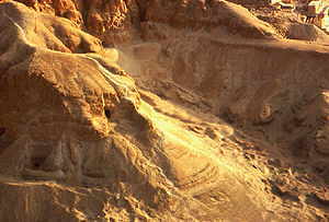 Tomb site at Deir el Bahri