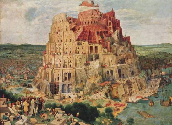 Tower of Babel, the work
 of Nimrod