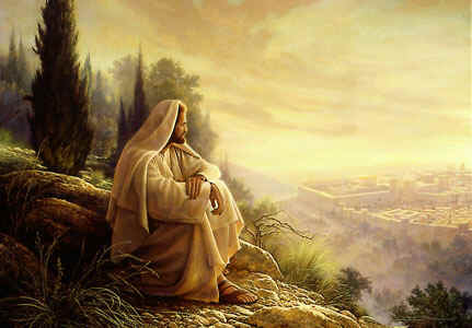 Jesus on Mt Carmel