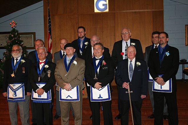 Lodge Installation, December 8, 2007