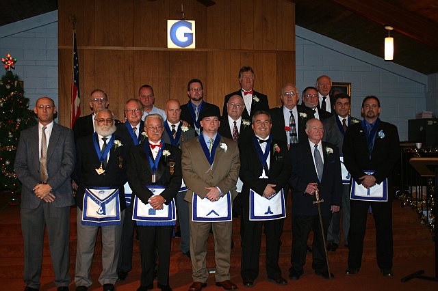 Lodge Installation, December 8, 2007