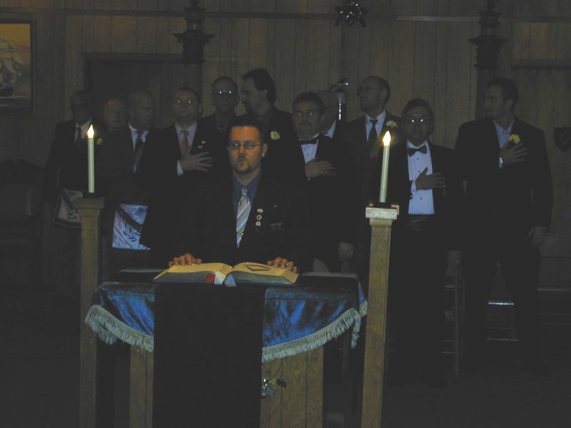 Lodge Installation, December, 2006