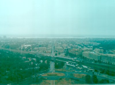 View from the top of the Memorial