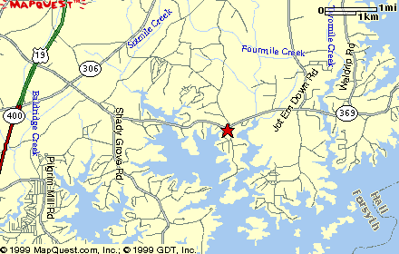 Map provided by MapQuest.com